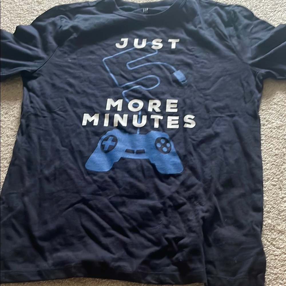 GAP Black and Blue Gaming Tee Short Sleeve